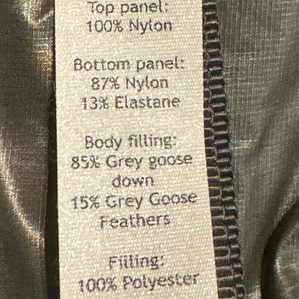 Lululemon Navigation Stretch Down Jacket in Gray Sage Size 8 - Picture 7 of 16